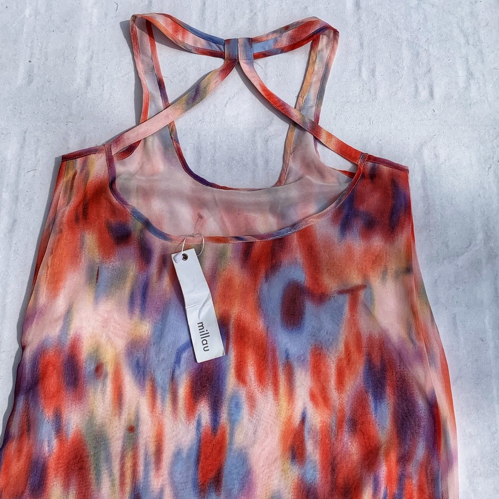 ☀️4/25 Millau Racerback High-Low Dress - Picture 4 of 10